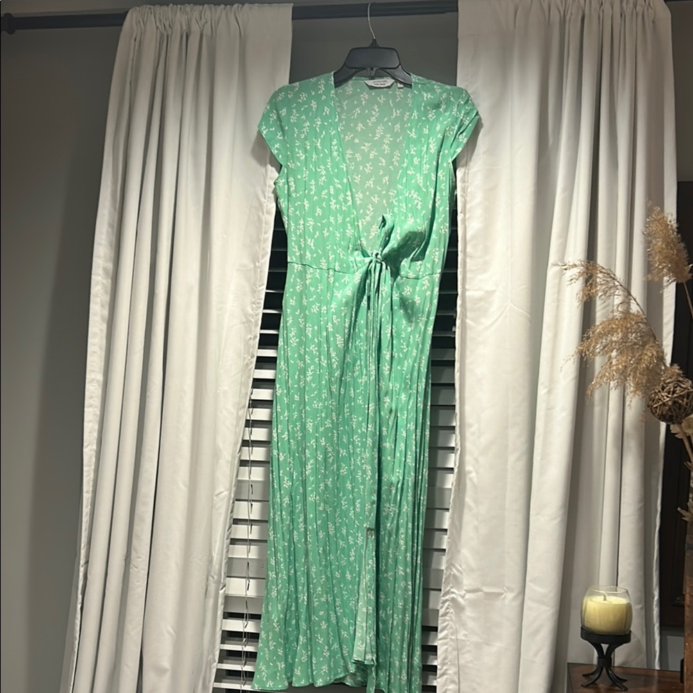 & other stories Green Floral Dress